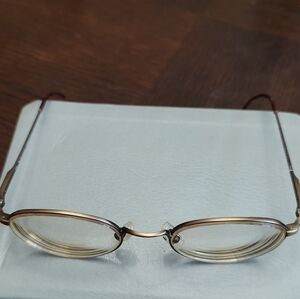 Polo Ralph Lauren Eyeglasses Lennon Prince Tortoise & Soft Gold 80s? Frames Only